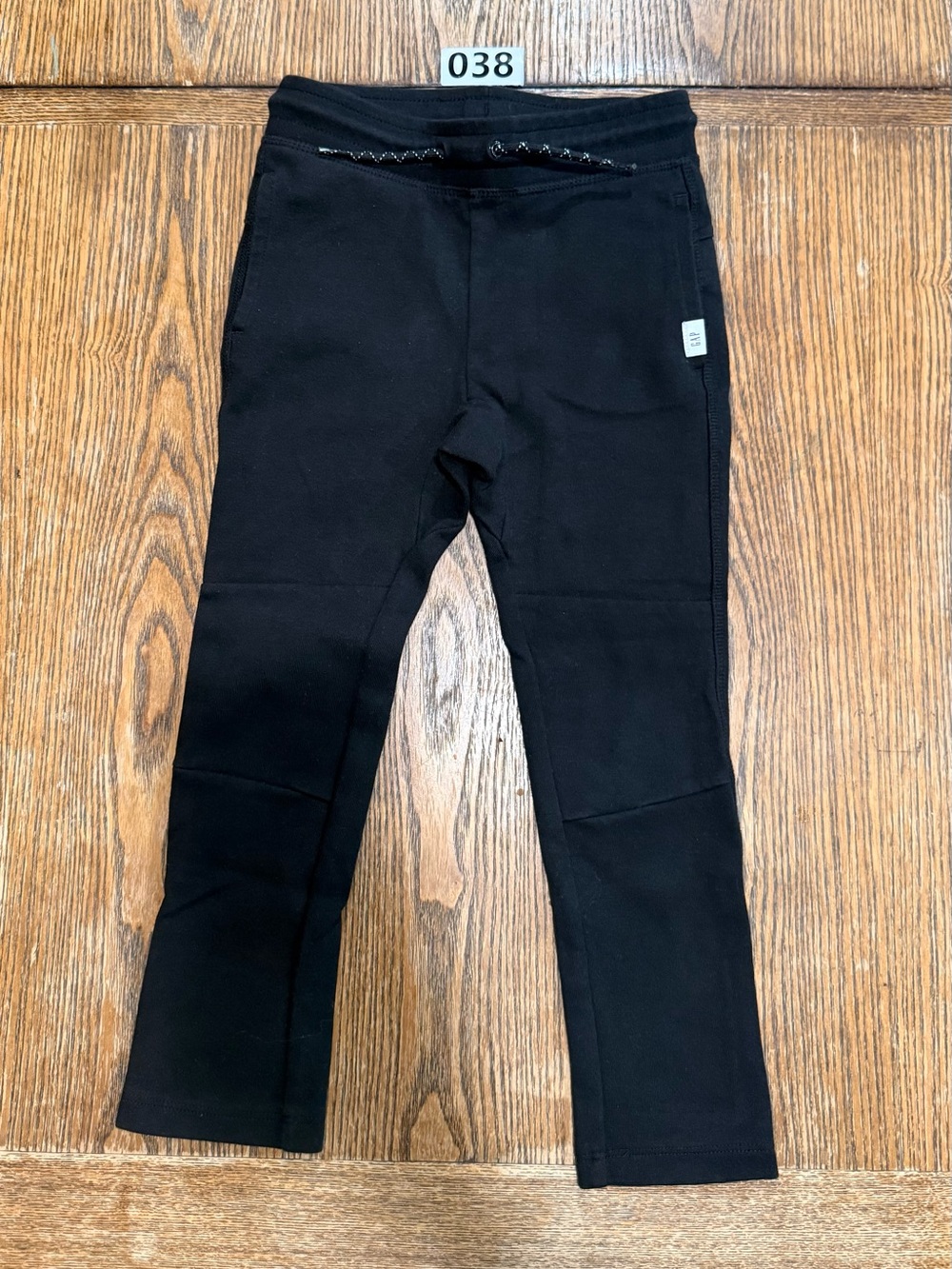 GAP Black Kids Jogger-Style Stretch Pants